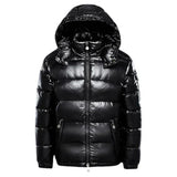 Men’s Puffer Jacket with Hood in Quilted Winter Style | Warm Insulated Coat