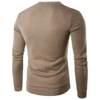 Men’s Button Up Cardigan | Lightweight Knitwear | V-Neck Jumper | Autumn Layer