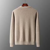 Men’s Zip Up Knitted Jacket | Lightweight Layer | Minimalist Style | Smart Casual Outerwear