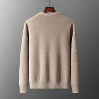 Men’s Zip Up Knitted Jacket | Lightweight Layer | Minimalist Style | Smart Casual Outerwear