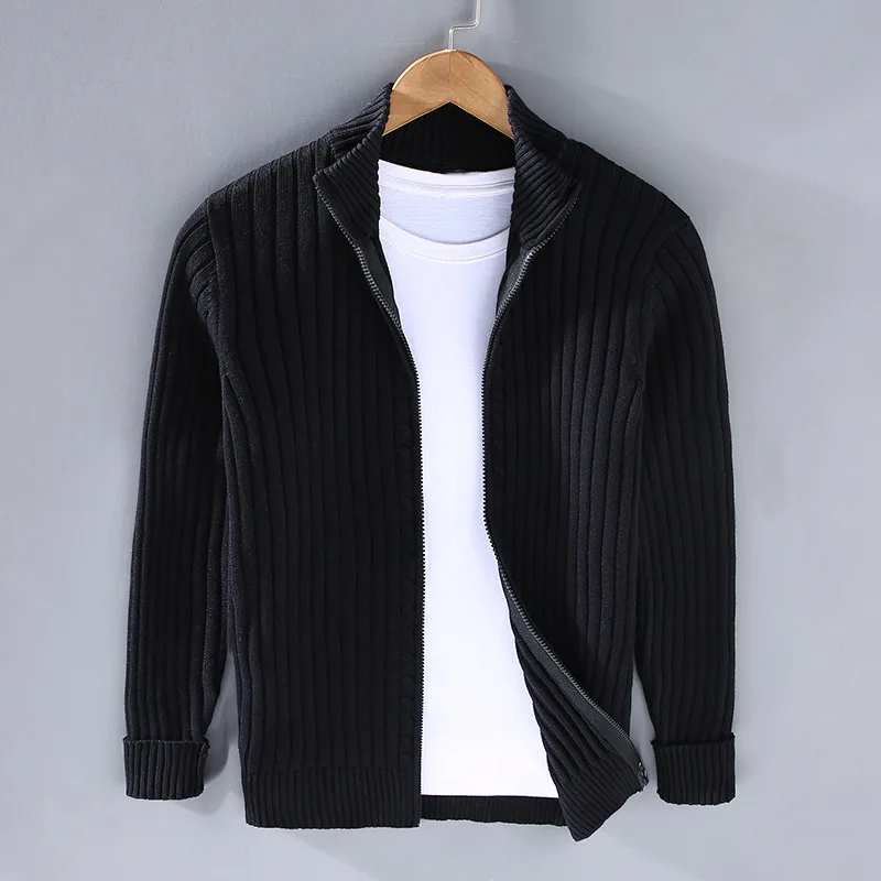 Men’s Classic Cardigan Sweater | Everyday Knitwear for Layering
