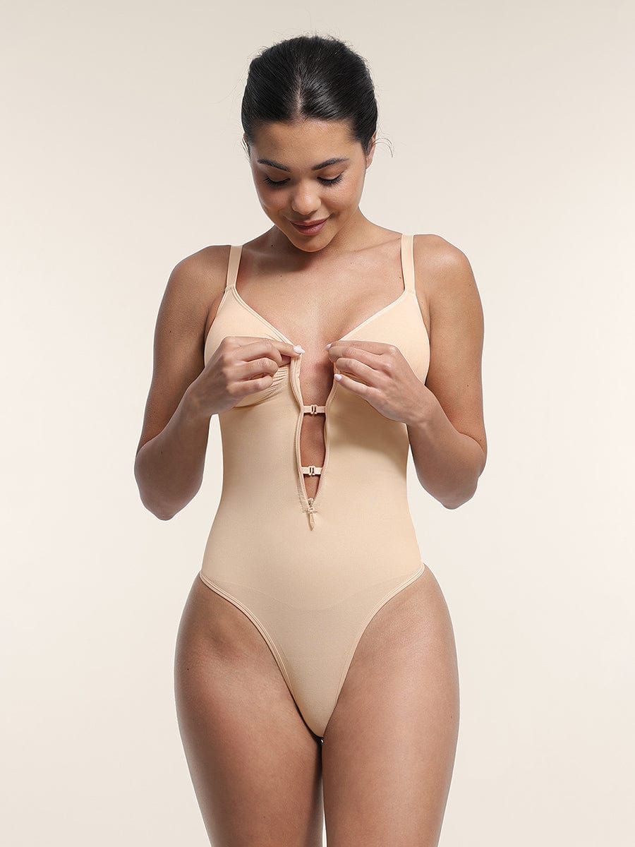 Bodysuit Women | Chest Support Shapewear Bodysuit Tummy Control