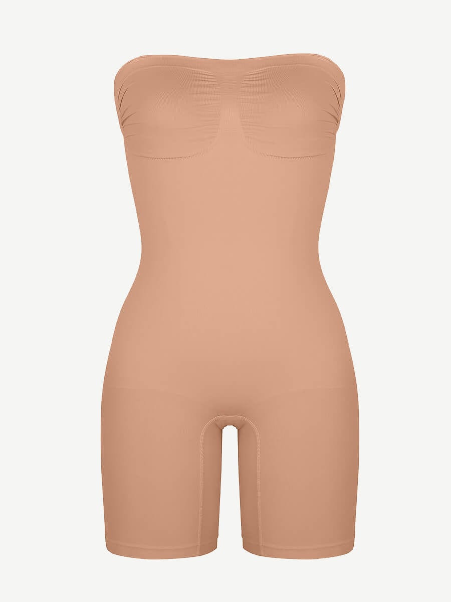 Wholesale Seamless Sculpt Strapless Butt Lifting Tummy Control Shapewear