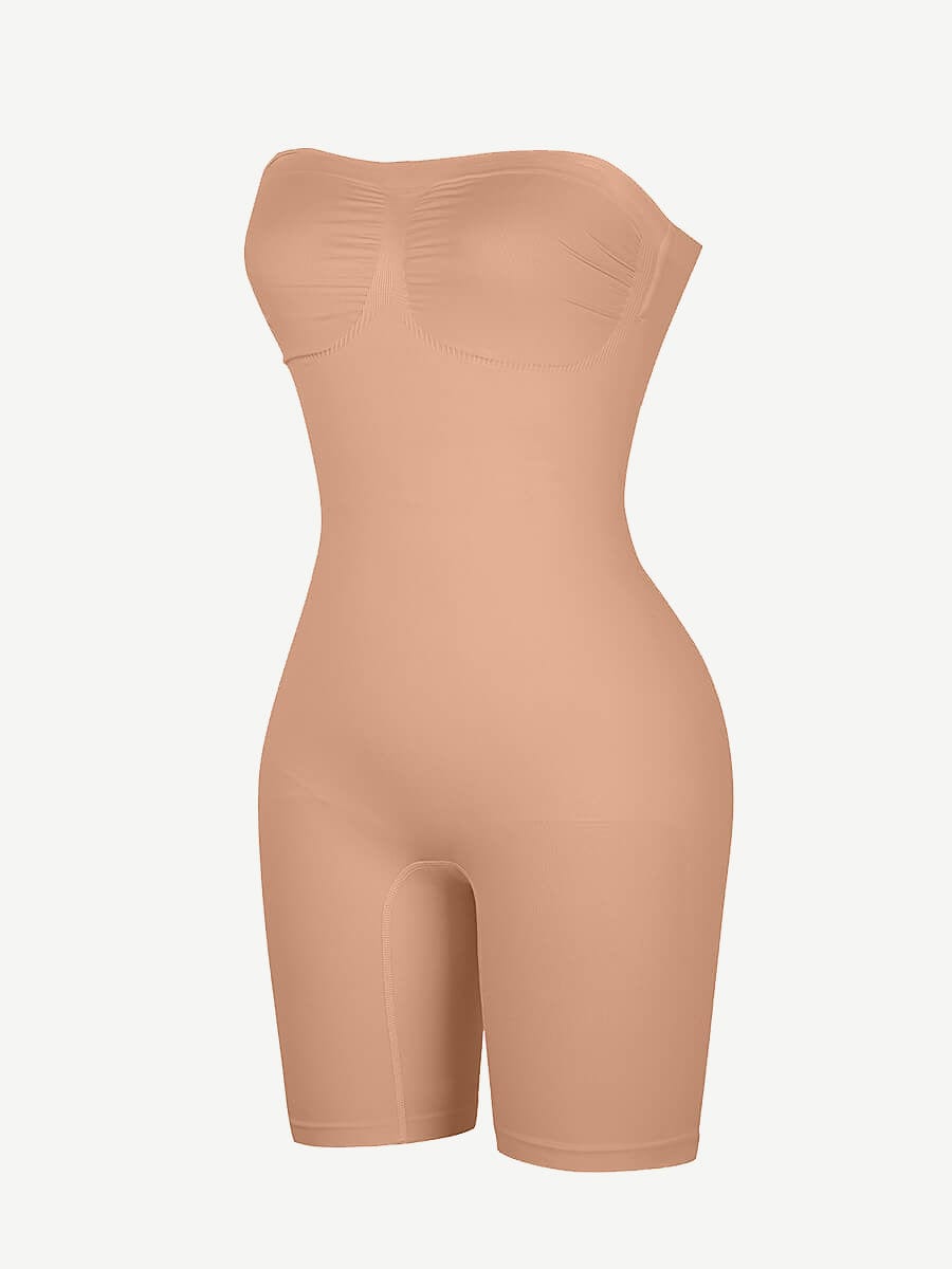 Wholesale Seamless Sculpt Strapless Butt Lifting Tummy Control Shapewear