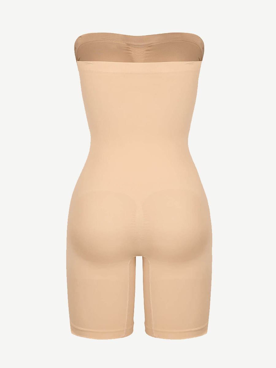 Wholesale Seamless Sculpt Strapless Butt Lifting Tummy Control Shapewear