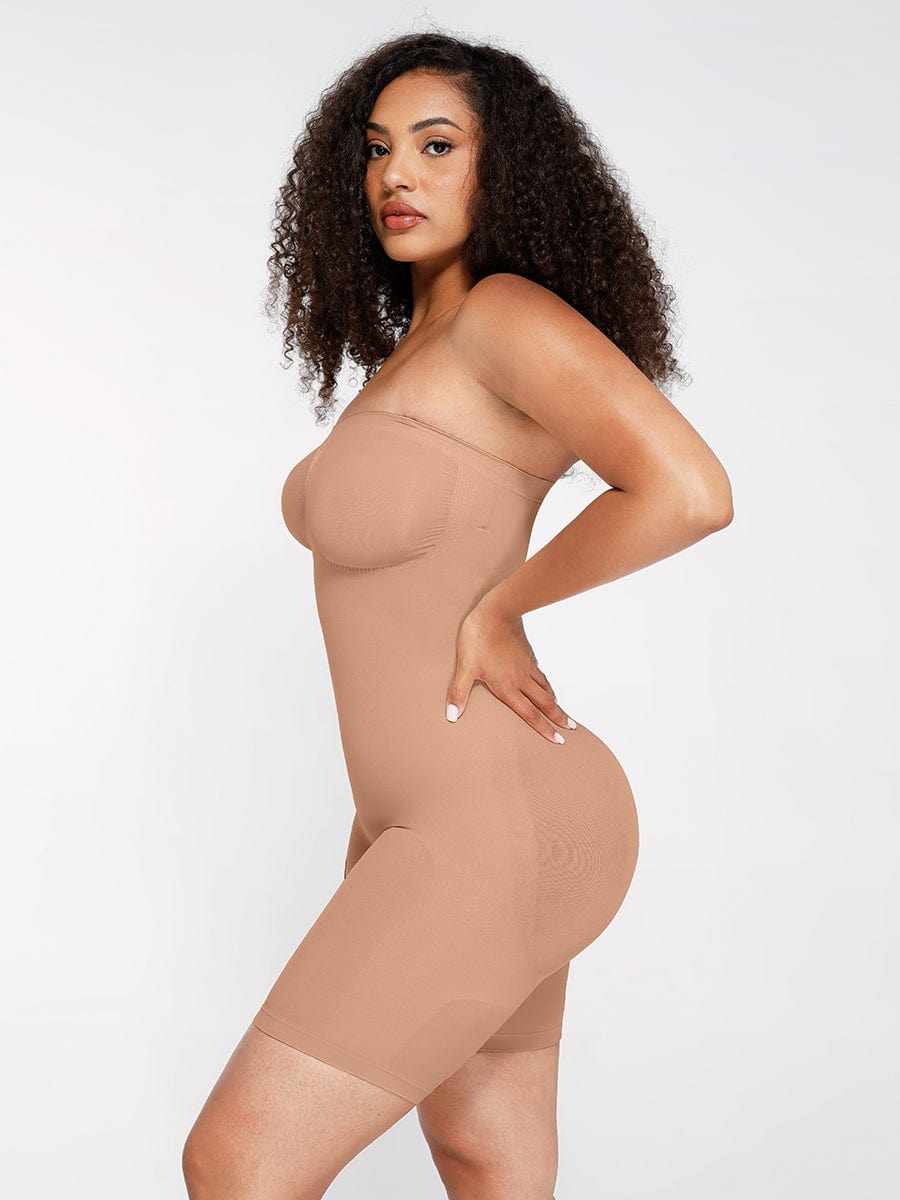 Wholesale Seamless Sculpt Strapless Butt Lifting Tummy Control Shapewear