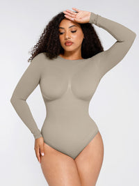 Wholesale Seamless Bust Support Waist Cinching Tummy Control Bodysuit