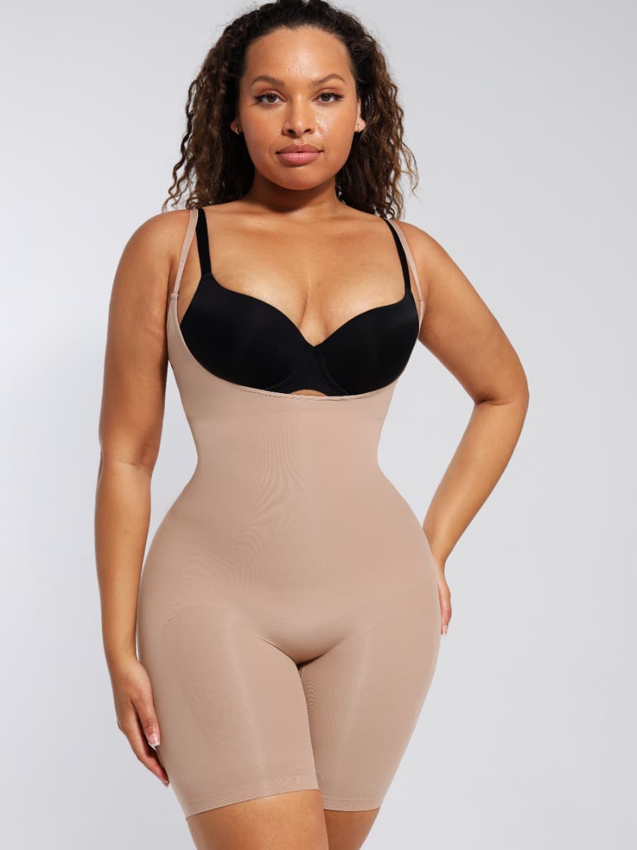 Wholesale Seamless Scultp One-piece Shapewear Briefs Tummy Tightening Hip Lift