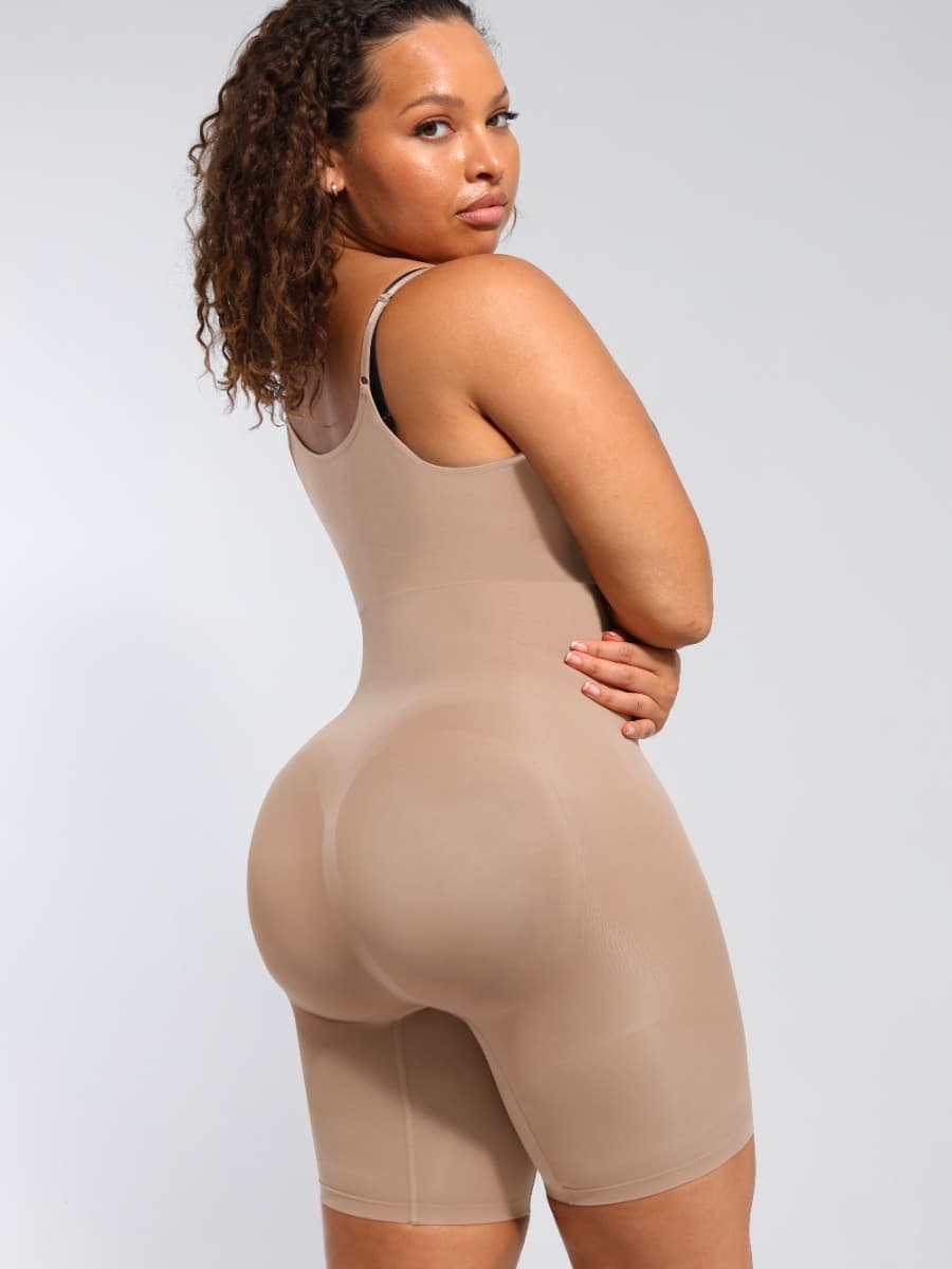 Wholesale Seamless Scultp One-piece Shapewear Briefs Tummy Tightening Hip Lift