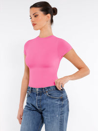 Bodysuit Women | Short Sleeve Shapewear Bodysuit Tummy Control