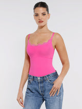 Bodysuit Women | Lace Seamless Shapewear Bodysuit Tummy Control