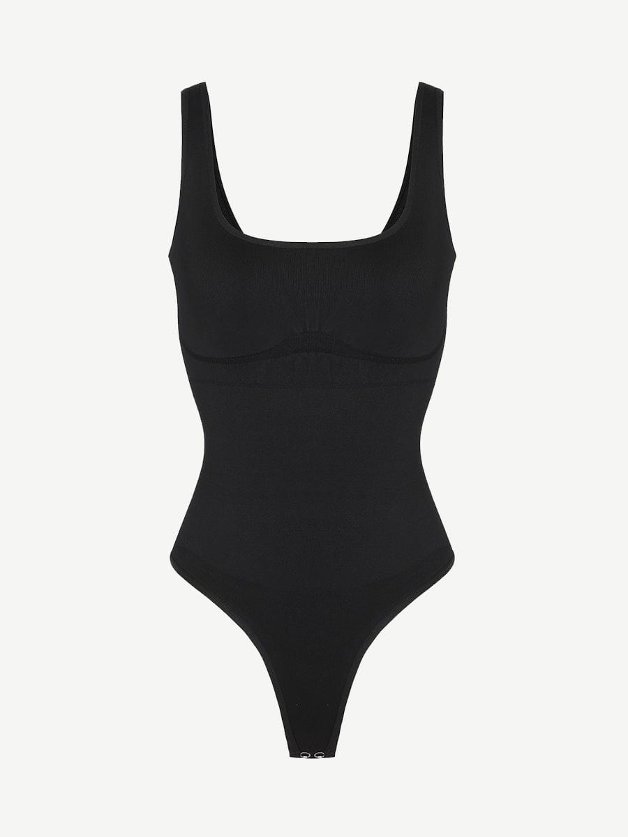 Wholesale🌿 Eco-friendly Seamless Outerwear Belly Control Thong Bodysuit