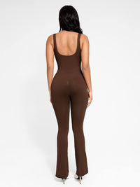 Shapewear | Seamless Flared Jumpsuit | U-Back | Body Sculpting