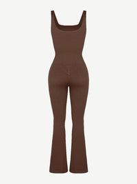Shapewear | Seamless Flared Jumpsuit | U-Back | Body Sculpting