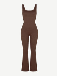 Shapewear | Seamless Flared Jumpsuit | U-Back | Body Sculpting
