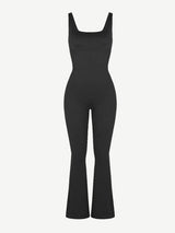 Shapewear | Seamless Flared Jumpsuit | U-Back | Body Sculpting