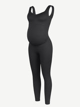 Wholesale Seamless Eco-friendly🌿 Back Lifting Abdominal Supports Maternity Catsuit Jumpsuit