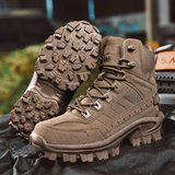 Men’s Tactical Winter Boots with Grip Sole | Durable Hiking and Work Shoes
