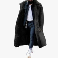 Men’s Classic Winter Coat with Timeless Design | Warm Long Overcoat for Cold Weather
