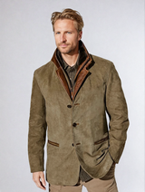 Men’s Vintage Leather Jacket | Classic Brown | Smart Casual Outerwear