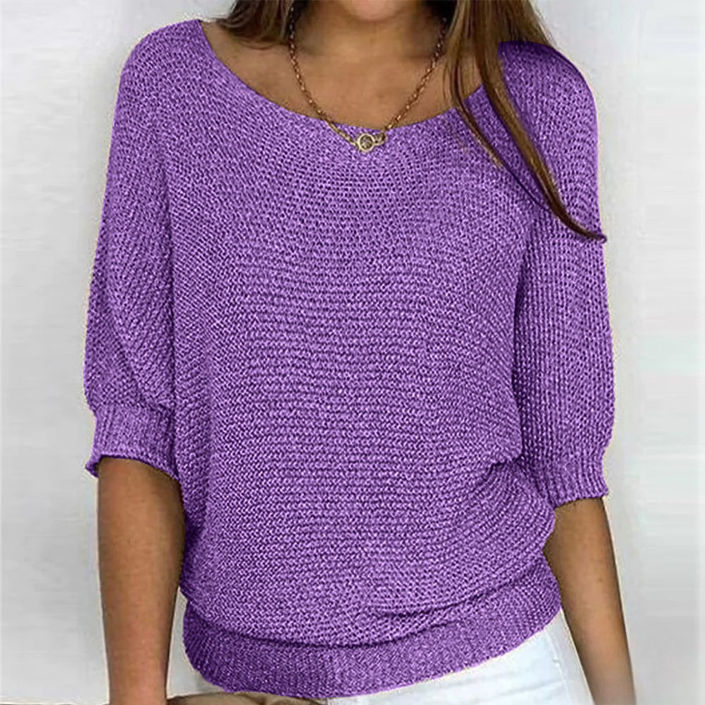 Women’s Knit Sweater | Long Sleeve Jumper for Autumn and Winter Wear