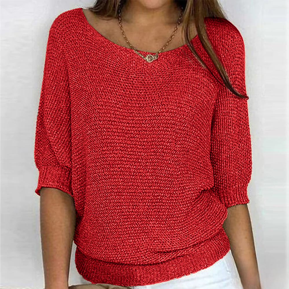 Women’s Knit Sweater | Long Sleeve Jumper for Autumn and Winter Wear