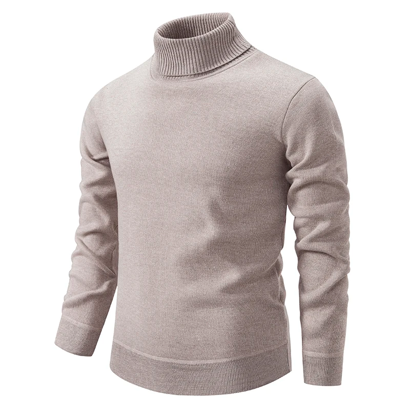 Men’s Turtleneck Sweater in Classic Roll Neck Style | Versatile Winter Knitwear