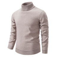 Men’s Turtleneck Sweater in Classic Roll Neck Style | Versatile Winter Knitwear