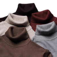 Men’s Turtleneck Sweater in Classic Roll Neck Style | Versatile Winter Knitwear
