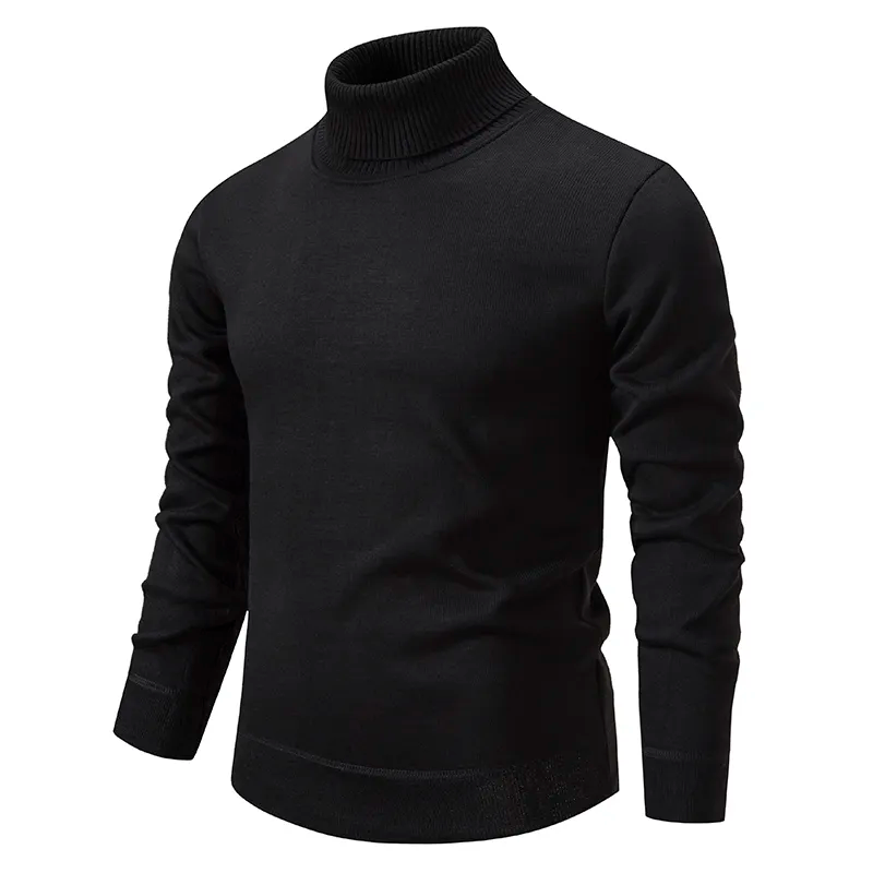 Men’s Turtleneck Sweater in Classic Roll Neck Style | Versatile Winter Knitwear