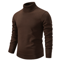 Men’s Turtleneck Sweater in Classic Roll Neck Style | Versatile Winter Knitwear