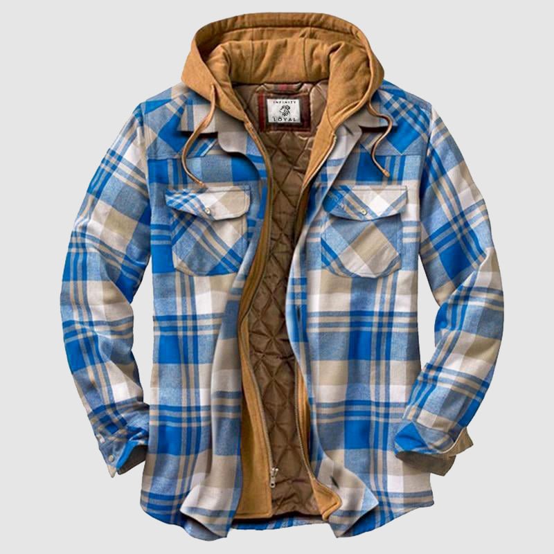 Men’s Waterproof Adventure Jacket with Insulated Lining | Durable Winter Coat
