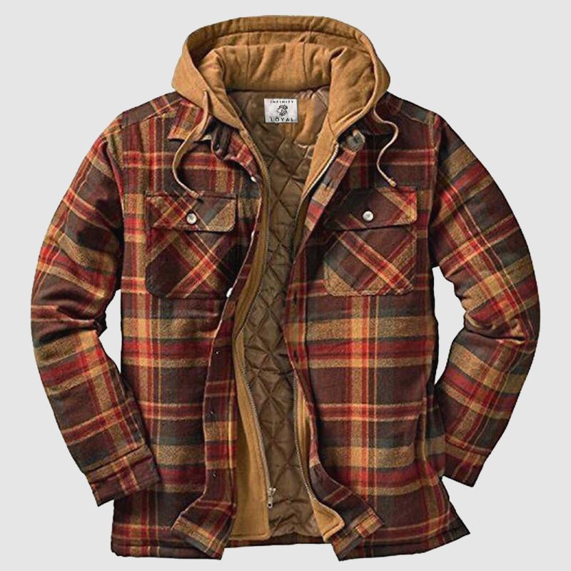 Men’s Waterproof Adventure Jacket with Insulated Lining | Durable Winter Coat