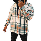 Men’s Quilted Flannel Jacket in Padded Fit | Warm Casual Winter Coat for All Seasons