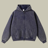 Men’s Oversized Zipped Hoodie | Relaxed Fit | Casual Streetwear | Lightweight Warmth