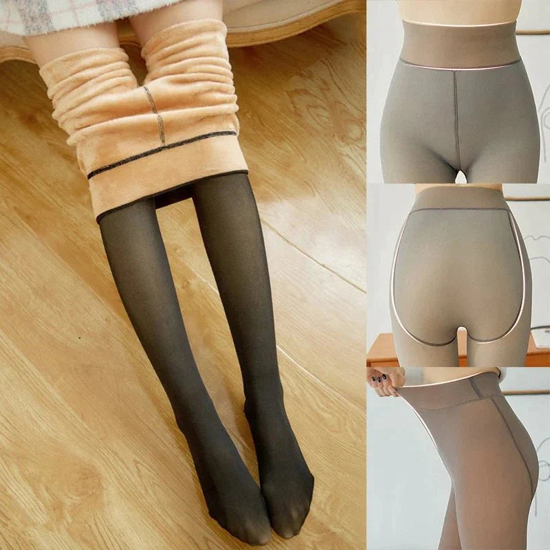Women’s Winter Leggings | Fleece-Lined Thermal Pants | High-Waisted Warm Tights | Stretch Comfort