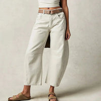 Women’s Wide Leg Jeans in Modern Relaxed Fit | Flattering Casual Trousers