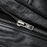 Unisex Classic Leather Jacket | Tailored Fit | Timeless Outerwear